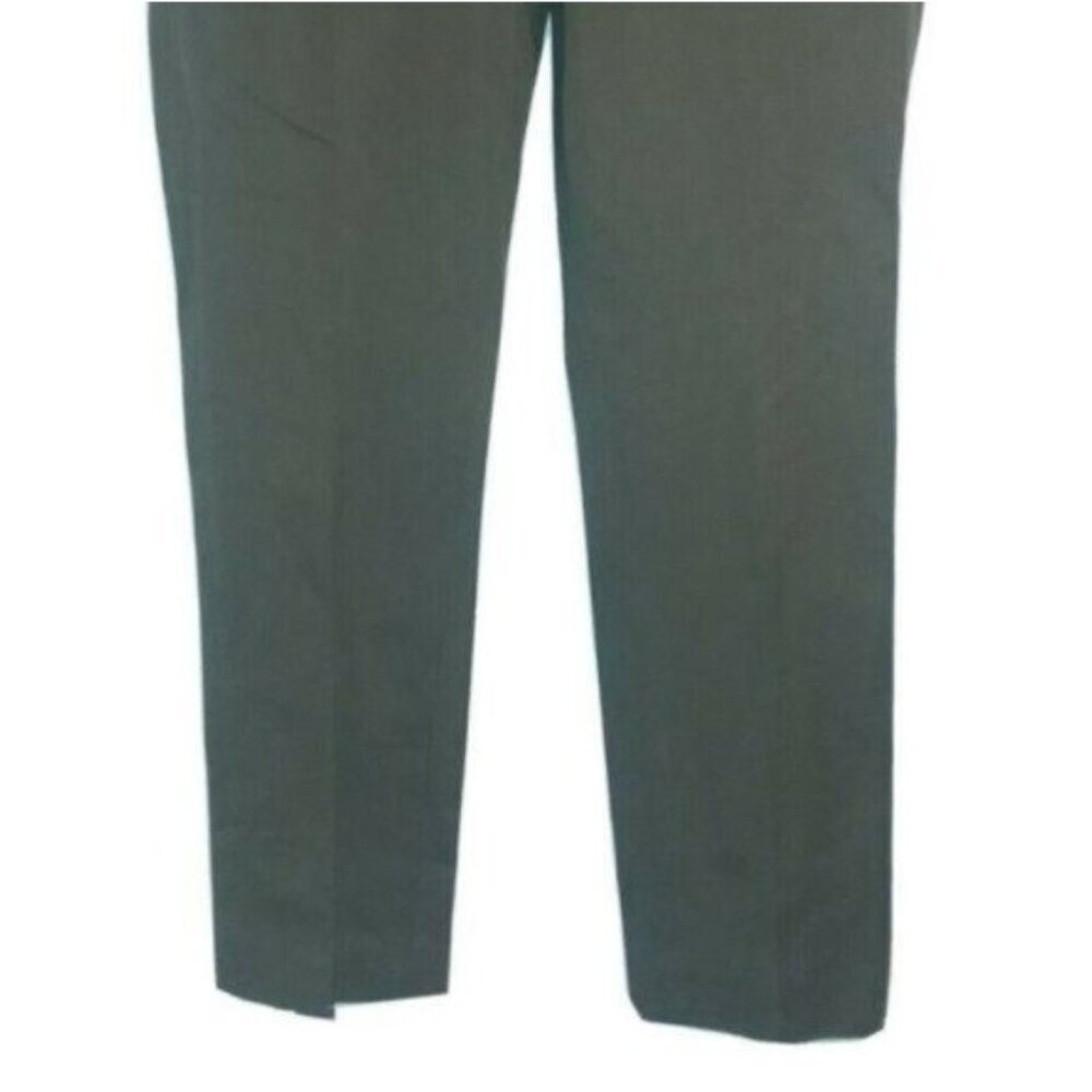 NWT Chico's Bi-Stretch Straight-Leg Slim Pants - Green - Picture 3 of 8
